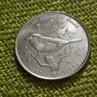 Кабо-Верде 50 эскудо 1994 г. ( Птицы - Воробей Яго , пореже )