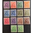 Германия. Веймарская республика 1922г. Mi224-232. (228 a,b.,229 P,W.,231 a,b., 232P,W)