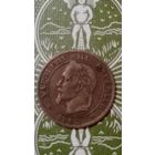 Франция 2 сантима 1862 К