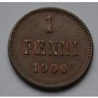 Финляндия, 1 пенни 1900 г.