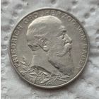 Баден 2 марки 1902 50 лет правления