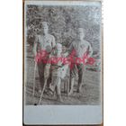 1910-е Открыточный формат солдаты царской армии плен? ретро типажи