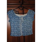 Фирменная женская майка_"ВАСИЛЁК"_p-p S/M на наш 40/42-44_Простота и утончённость_!