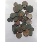 Монеты разные  для опытов , 52 штуки , с 1 рубля, без мц