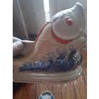 Коллекционная статуэтка"Рыбка"Коростень с датой 1965 г