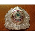 Кокарда МВД РБ серебристая