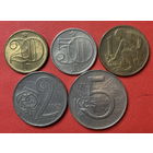 Чехословакия 5 монет