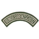 Нарукавный знак Bundesgrenzschutz (Федеральной пограничной охраны) Западной Германии