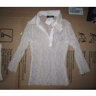 Рубашка гипюровая, р.42. Новая - ДЕШЕВО!!!