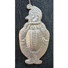 Елочная игрушка клоун картонаж  ссср распродажа коллекции