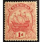Бермуды. Колония Великобритании. 1910г. Mi36b
