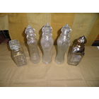 Бутылки штофы алкоголь,парфюм разные 4 шт.