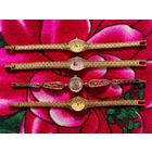 Лот женских наручных часов Luch, Чайка, Луч, трое похожи на позолоту, двое с клеймами "Au" и "Т". Старт с 1 рубля.