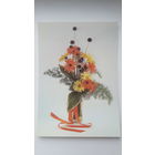 Открытка. Фото. Ткаченко. Цветы. С днем рождения! 1989. Чистая.