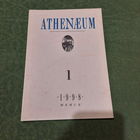 Альманах гісторыі і культуры ATHENATUM, том 1, Менск 1998г. (рэдкасць)