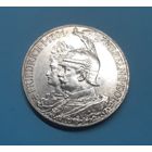 Германия. 5 марок. 1901 год. 200 лет Пруссии. Серебро