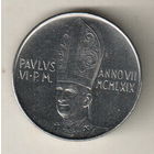 Ватикан 100 лира 1969