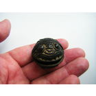 Старинный бронзовый , с остатками позолоты , Японский Колокольчик. Привезён с Курил.