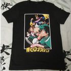 Аниме My Hero Academi Primark Limited Черная Майка Хлопок