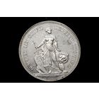 5 франков 1885 г. Швейцария, Нума Дроз. "Стрелковый фестиваль в Берне". Штемпельный блеск, редкая!