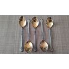 Ложки чайные мельхиор позолота,200 лотов с 1 рубля!!!