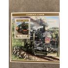 Сан томе и Принсипи 2017. Паровозы. Блок