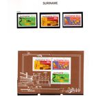 Суринам-1978,(Мих.835-837,БЛ.21) **  ,20% каталога, Авиация, самолет