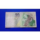 Словакия 20 крон 1993