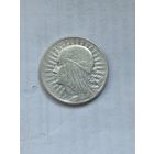 5 злотых 1932г. Ядвига.