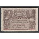 Германия Ковно 100 марок 1918 года. Тип P-R133. Состояние VF