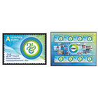 2017 БЕЛАРУСЬ  марка или малый лист  "25-летие Межгосударственной телерадиокомпании Мир" MNH