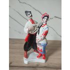 Редкая фарфоровая статуэтка ''Левко и Ганна'' Киев