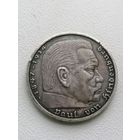 Монета 5 марок 1936 Германия