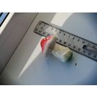 Елочные игрушки из ваты (папье-маше): пенопласт мухомор