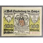 Нотгельд Бад-Лаутерберг 100 пфеннигов 1921 год. Веймарская республика