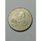 Танзания 200 шиллингов 1998 года .