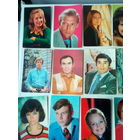 Открытки. Фото киноартистов СССР 1975 -1978 г. 21 шт