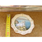 Панно СССР . Ленэмальер . Ласточкино гнездо . Плакетка