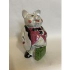 Статуэтка фарфоровая "Свинья" (Кабан. Свинка. Поросёнок.)  ДФЗ  АУКЦИОН не с рубля без МПЦ.