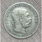 Монета Австро-Венгрия 1 крона 1893 год. Франц Иосиф I. Серебро