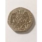 Великобритания 20 пенсов 2005