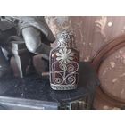 Винтажная бутылка в металле