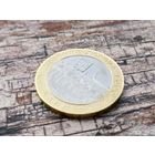 Россия (РФ). 10 рублей 2019 - Клин. Брак заготовки, частичное отсутствие гуртового ободка, расколы. Торг.