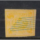 Брауншвейг герцогство 1864 Вырезка