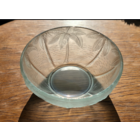 Ваза для фруктов цветное матовое стекло Чехословакия Barolac