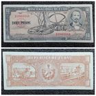 10 песо Куба 1956 г.