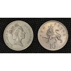 10 пенсов 1992, Великобритания
