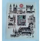 Блок Польша 1982. Краков **