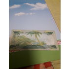 СЕНТ- ЛЮСИЯ 5 долларов 1973 год/ буква L, редкая/