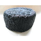 Шапка-кубанка черная. каракуль, размер 56